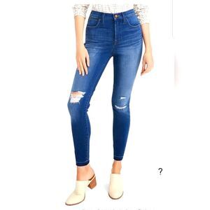 Madewell High Rise Skinny Crop Jeans size 27